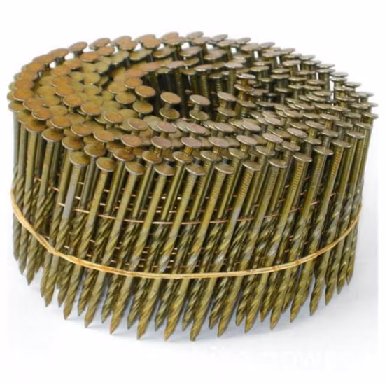 2.5X57mm Paint Screw Shank Coil Pallet Nails for Wood Pallet