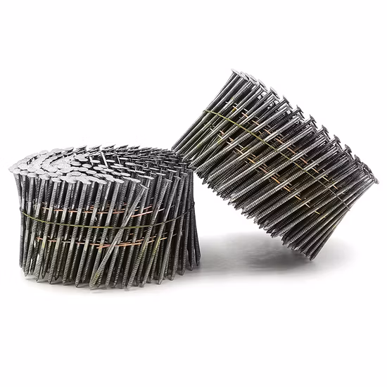 Manufacturer 15 Degree 2 ′′x. 099′′ Pneumatic Galvanized Pallet Roofing Common Coil Nails for Nail Gun